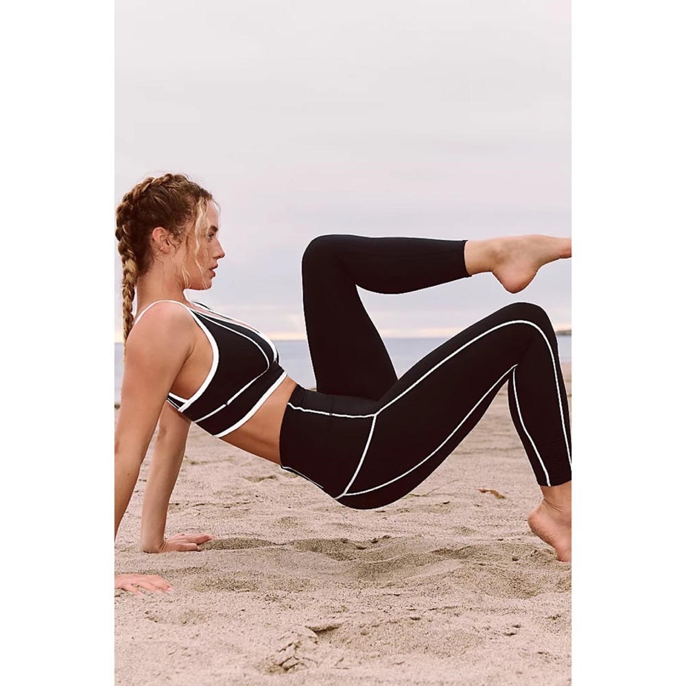Free People Movement High-Rise 7/8 You're A Peach Leggings